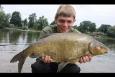 Roel met grote brasem